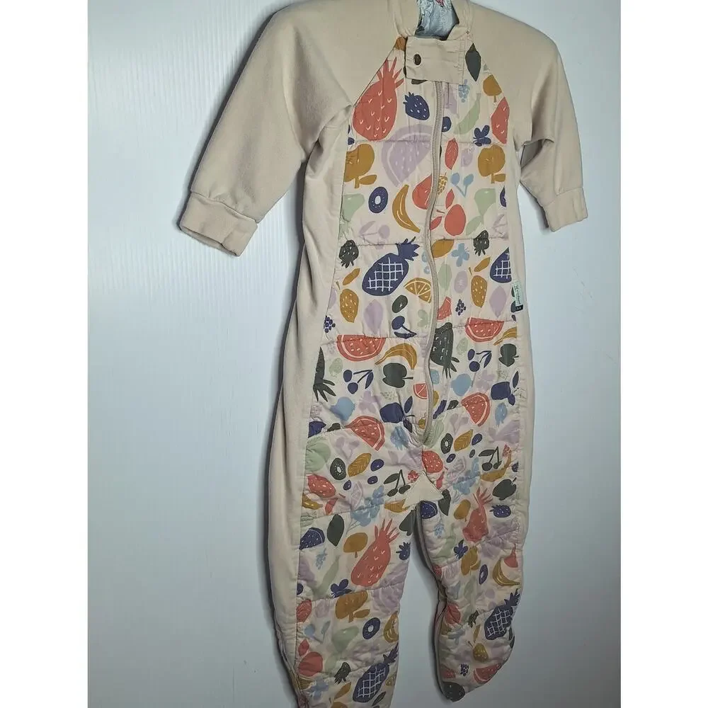 ErgoPouch Australia Sleep Suit Sack 2-4 years Toddler TOG 3.5 Fruit Salad Print